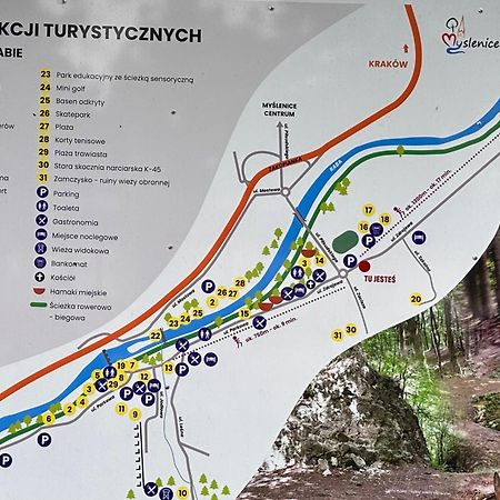 Zielone Zarabie Residence Myślenice Dış mekan fotoğraf